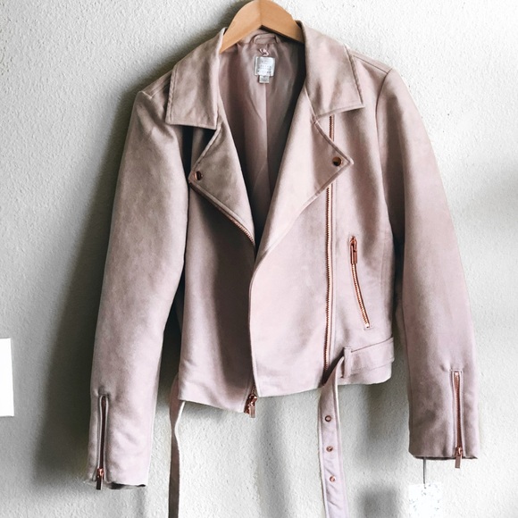 LC Lauren Conrad Jackets & Blazers - NWT! Limited Edition Blush Runway Moto Jacket!